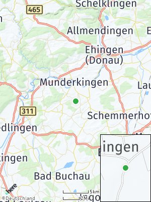Here Map of Unterwachingen