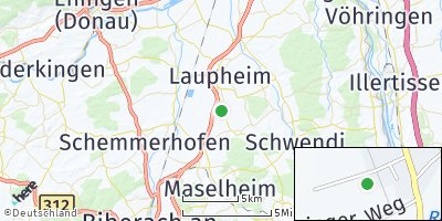 Google Map of Baustetten
