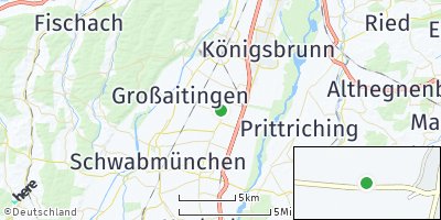 Google Map of Kleinaitingen