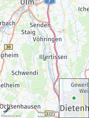 Here Map of Dietenheim
