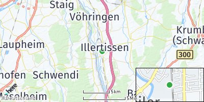 Google Map of Illertissen