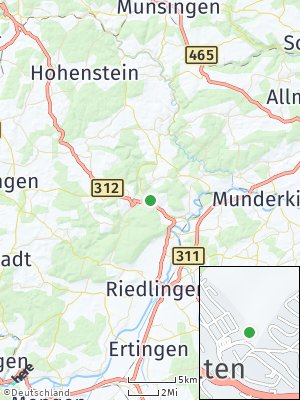 Here Map of Zwiefalten