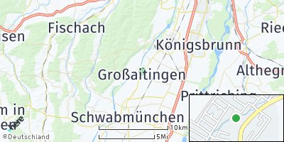 Google Map of Großaitingen