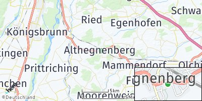 Google Map of Althegnenberg