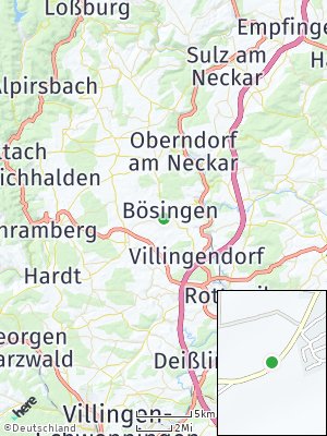 Here Map of Bösingen