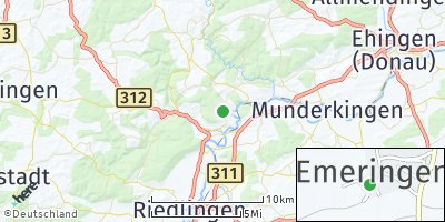 Google Map of Emeringen