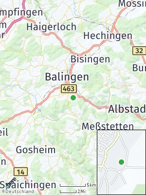 Here Map of Weilstetten