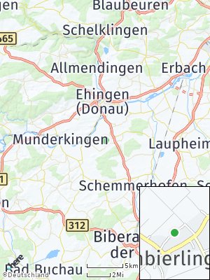 Here Map of Kirchbierlingen
