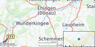 Google Map of Kirchbierlingen