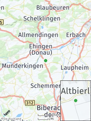 Here Map of Altbierlingen