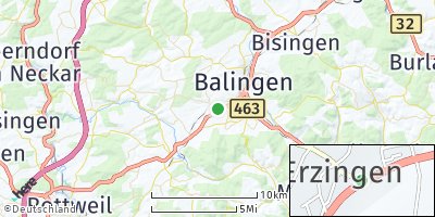 Google Map of Erzingen