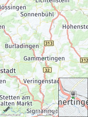 Here Map of Gammertingen