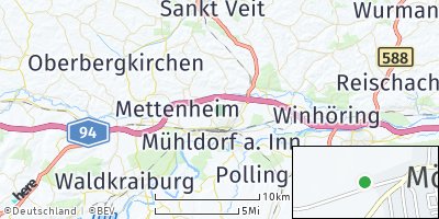 Google Map of Mößling