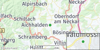 Google Map of Waldmössingen