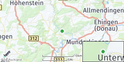 Google Map of Unterwilzingen