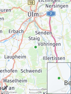 Here Map of Schnürpflingen