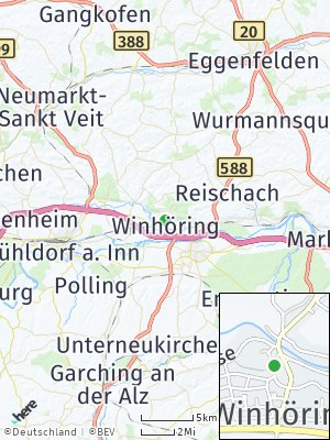 Here Map of Winhöring