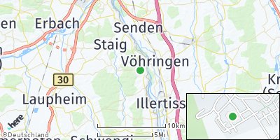 Google Map of Illerrieden