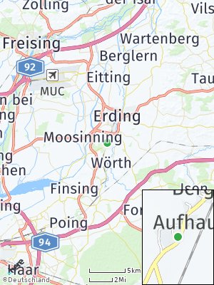Here Map of Aufhausen