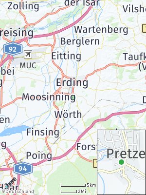 Here Map of Pretzen