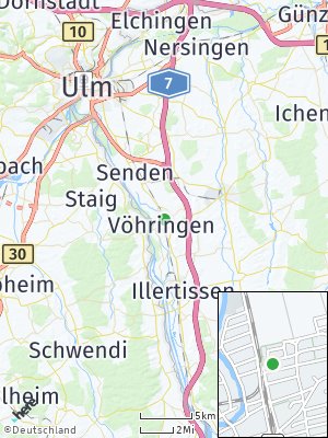 Here Map of Vöhringen