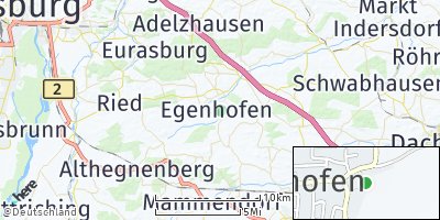 Google Map of Egenhofen