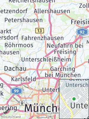 Here Map of Unterschleißheim