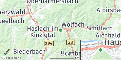 Google Map of Hausach
