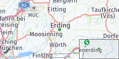 Google Map of Altenerding