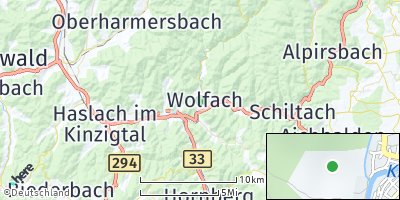Google Map of Wolfach