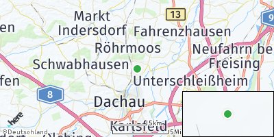 Google Map of Hebertshausen