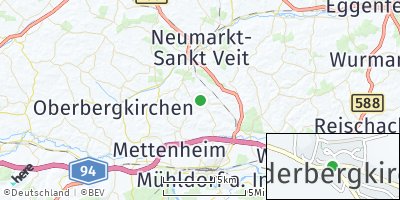 Google Map of Niederbergkirchen