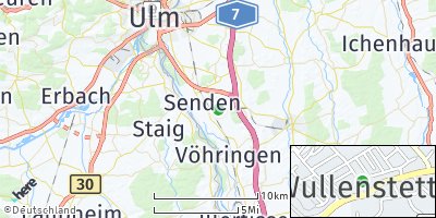 Google Map of Wullenstetten