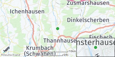 Google Map of Münsterhausen