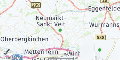 Google Map of Niedertaufkirchen
