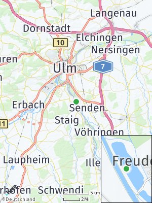 Here Map of Freudenegg an der Iller
