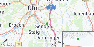 Google Map of Aufheim