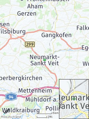 Here Map of Neumarkt-Sankt Veit