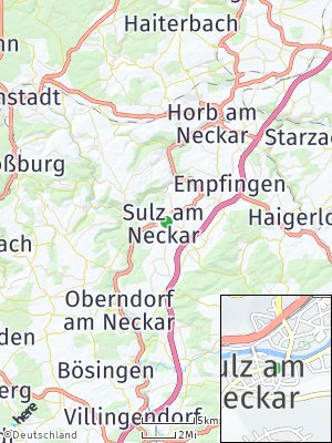 Here Map of Sulz am Neckar