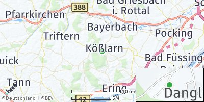 Google Map of Kößlarn