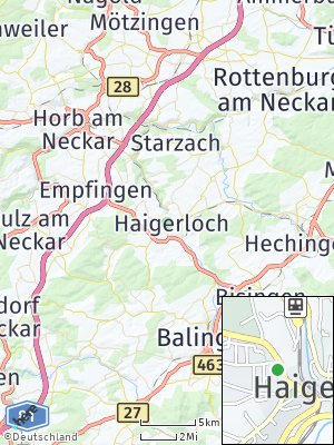 Here Map of Haigerloch
