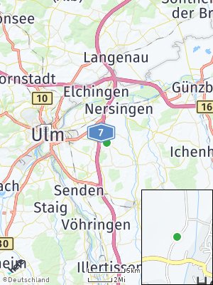 Here Map of Holzheim bei Neu-Ulm