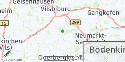 Google Map of Bodenkirchen