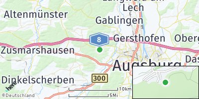 Google Map of Aystetten