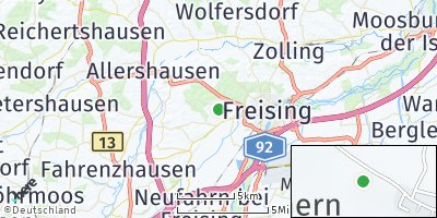 Google Map of Hohenbachern