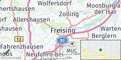 Google Map of Freising