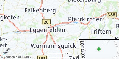 Google Map of Hebertsfelden