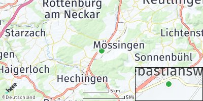 Google Map of Bad Sebastiansweiler