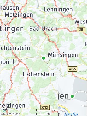 Here Map of Gomadingen