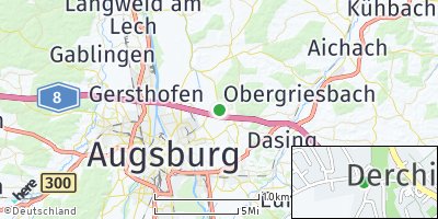 Google Map of Derching